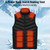Heated Vest Large Area Intelligent Constant Temperature Electric Heating Vest Adjustable USB