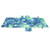 Beach Chair Cover Microfiber Good Water Absorption Side Pocket Design Beach Lounge Cover for Beach Pool Garden Green