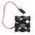 Motor Cooling Fan 35x35mm Aluminium Alloy Fast Cooling RC Car ESC Cooling Fan with Fan Cover For 1/10 1/12 1/8 RC Car Black