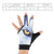 Boodun Unisex Adults 3-Finger Snooker Pool Cue Glove Billiards Shooters Glove (Blue, M)