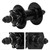 Aluminum Alloy Mountain Bike Hub Bearing Bicycle Hub Axle Replacement Fittings KitShort