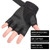 Fingerless Gloves with Hard Knuckle Anti-Slip Adjustable Half Finger Sports Gloves for Fitness Climbing Hiking Cycle