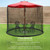 Outdoor Patio Umbrella Screen Mosquito Netting for Patio Porch - Water Pipe Mosquito Net for 7-11ft Umbrellas Patio Umbrella Mosquito Net Fit for 7-9 People
