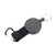 60cm Stainless Steel Wire Rope Retractable Key Chain Stretching Key Clasp Anti Lose Keyring