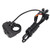 DK336 Motorcycle Handlebar Switch 3 in 1 Light Horn Turn Switch IPX4 Waterproof for Electric Bicycle Vehicle48V