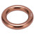 Climbing Rappel Ring Aluminum Alloy Round Mountain Climbing O Ring for Tree Climbing Adventure Sports