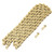 Gold 10 Speed Bike Chain Half Hollow Lightweight Bicycle Chain for Mountain Bike Cycling Riding