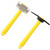 1/10 Simulation Tool Hammer/Shovel/Towing Chain Decorative Parts for RC Car (Hammer & Shovel)