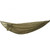 Double Hammock Lengthened Nylon 2 Person Hammock for Camping Backpacking Hiking Courtyard Backyard Military Green