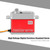 46KG High Voltage Large Torque 180° Digital Coreless Metal Gear Servo for 1/10 1/8 RC Car