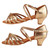 Soft Comfortable Latin Shoes Fashion Dance Shoe for Children Girl Gold Color 33