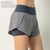 Women Running Shorts 2-in-1 with Pocket Wide Waistband Coverage Layer Liner Lounging Sport Yoga Leggings Fitness Workout Athletic Gym Home Sportswear
