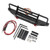 RC Front Bumper Aluminum Alloy with Colorful Lights RC Car Metal Bumper for SCX10 for TRX4 for 1/10