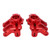 Metal Steering Knuckle for Axial RBX10 Ryft 1/10 RC Car Durable RC Crawler Car Upgrade PartsRed