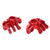 Metal Steering Knuckle for Axial RBX10 Ryft 1/10 RC Car Durable RC Crawler Car Upgrade PartsRed