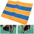 Oxford Cloth Teamwork Games Group Activity Fun Playing Run Mat for Kids Adults(blue yellow 6m)