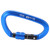 10KN Aluminum Alloy Screwgate Locking Carabiner DRing Clip Hook for Climbing Hiking(No. 8 Screwgate Locking Carabiner Blue )