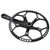 Mountain Bike Aluminum Alloy Hollow Integral Single Speed Crank Set Arm (Black)