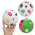 Children Outdoor Sport Football Soccer Ball Size 2 Exercise Sports Equipment(White Number)