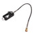 Diving Tank Refill Adapter with Gauge Hose Aluminium Alloy Durable Portable Rustproof Scuba Yolk Fill Station