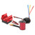 RC Waterproof Brushless 60A ESC S3650 2300KV Brushless Motor Kit with Motor Cooling Fan for 1/8 1/10 RC Car
