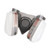 Reusable Half Face Cover Half Facepieces Cover with Safety Glasses Filters Extra Filters for Painting Chemical