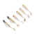 2 Sets Silicone Artificial Fishing Bait with 3D Eyes Soft Fishing Bait for Saltwater FreshwaterGold
