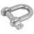 DShape Shackle Stainless Steel DRing Shackle for Outdoor Chains Wirerope Lifting M16