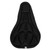 Bike Seat Cover Soft Breathable Durable Sponge Easy Installation Comfortable Concavo Convex Design Bike Seat CushionBlack