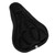 Bike Seat Cover Soft Breathable Durable Sponge Easy Installation Comfortable Concavo Convex Design Bike Seat CushionBlack