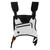 Chest Vest Rig Pouch Bag Outdoor Chest Bag White with Reflective Stripe Adjustable Strap for Fitness Leisure Sports