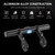 Bicycle Handlebar Extended Bracket USB Charging Power Bank Bike Front Light Mount Bar Holder Multifunction Cycle Aluminium Alloy Handlebar Extender Handlebar Extension Support Rack