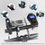 Bicycle Handlebar Extended Bracket USB Charging Power Bank Bike Front Light Mount Bar Holder Multifunction Cycle Aluminium Alloy Handlebar Extender Handlebar Extension Support Rack