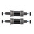 2Pcs Mountain Bike Square Hole Integration Close Bearing Bottom Bracket Variable Speed Bicycle Cycling Accessories with Waterproof Screw