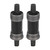 2Pcs Mountain Bike Square Hole Integration Close Bearing Bottom Bracket Variable Speed Bicycle Cycling Accessories with Waterproof Screw