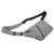 Sling Chest Bag Fashionable Prevents Theft Waterproof High Capacity Single Shoulder Bag for Outdoor Cycling Grey