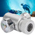 Outdoor Air Pump Connector Head Fill Station CO2 Inflator Adapter with 3000psi Gaugesilver