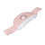 Belly Heating Pad 4 Massage Modes Women Warming Belt Electric Heat Uterus Waist Belt with 5000mAh Battery Pink