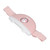Belly Heating Pad 4 Massage Modes Women Warming Belt Electric Heat Uterus Waist Belt with 5000mAh Battery Pink