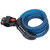 Mountain Bike Bicycle Disc Brake Lock Electric Scooter Motorcycle Coded Lock AccessoryMatte Blue