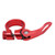 Bike Seats Post Clamp Corrosion Resistant Durable Aluminum Alloy Seats Tube Clip for BicycleRed