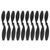 10pcs/set 8060 Propellers Blades Accessories for RC Airplane Quadcopter Black