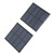 2pcs 0.9W 2V Solar Panel Professional High Efficiency Polysilicon Solar Panel for Emergency Lights Advertising Lights