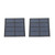 2pcs 0.9W 2V Solar Panel Professional High Efficiency Polysilicon Solar Panel for Emergency Lights Advertising Lights
