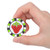 Zinc Alloy Compact Golf Ball Marker Magnetic Hat Clip Lightweight Cap Clamp Gift SuppliesGreen/Strawberry