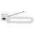 Arrow Rear Rest Aluminum Alloy Recurve Bow Magnetic Arrow Rest for Outdoor Archery Training Targeting Hunting Silver