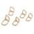 Finger Splint Waterproof Breathable Protective Joint Stabilizer Finger Support Brace for Broken Bent Finger 5pcs