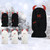 3 Hole Balaclava Cold Weather Knitted Plush Horns Face Cover Windproof Breathable Ski Face Cover for Men Women Cycling Running