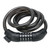 Bicycle 5 Digit Password Combination Lock Bicycle Security Lock Steel Cable with Bracket