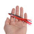 11cm 5Pcs/Lot Octopus Squid Soft Sea Fishing Bait Lifelike Lures Fish Accessory (Red)
